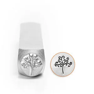 METAL STAMP - TREE OF LIFE 6MM